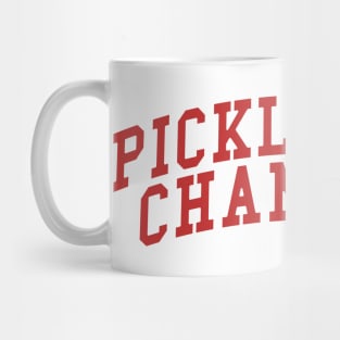 Pickleball Champion (red) Mug